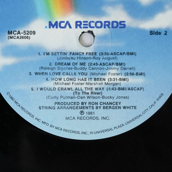 The Oakridge Boys Fancy Free 1981 Vinyl LP MCA-5209 - Pre-Owned