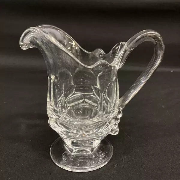 Vintage Fostoria Argus Crystal Creamer 5.75" Tall - Good Condition