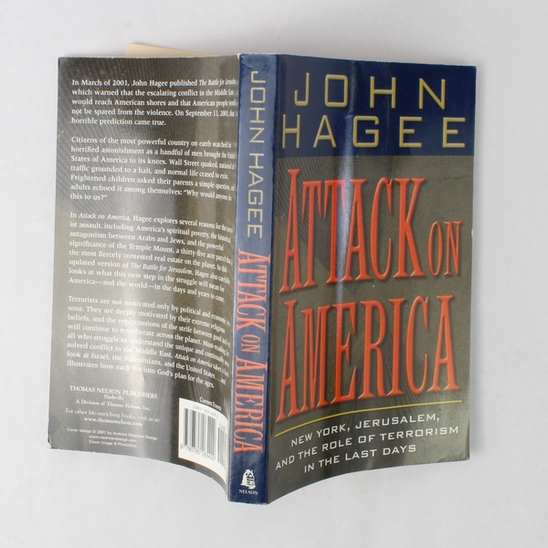 Attack on America John Hagee 2001 Paperback Thomas Nelson Inc