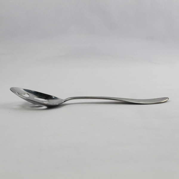 Lot of 2 Cambridge Flatware Medina (Stainless) 2 Slotted Serving Spoons