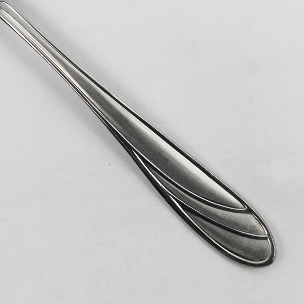 Lot of 2 Cambridge Flatware Medina (Stainless) 2 Slotted Serving Spoons