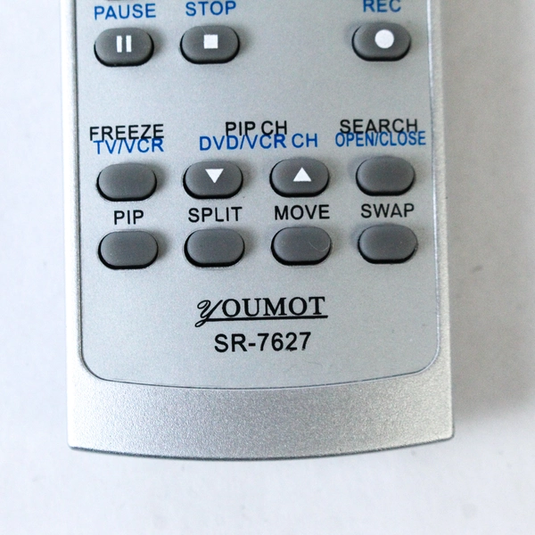 Youmot SR-7627 Remote Control - Lightweight, Pre-Owned, As Is