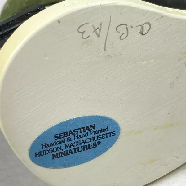 Sebastian Miniatures The Piano Player The Old Pro Figurine 6509