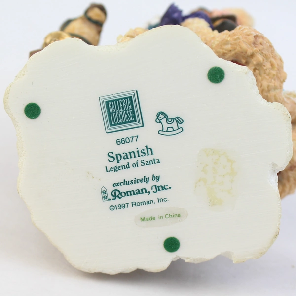 1997 Roman Inc Galleria Lucchese Legend Of Santa With Donkey 66077