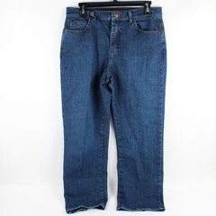 Lee Relaxed Fit Medium Wash Tapered Jeans Women's Size 10 Petite