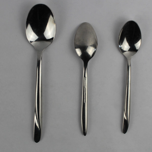 Lot of 3 Cambridge Flatware Contempra Stainless 1 Soup Spoon & 2 Teaspoons