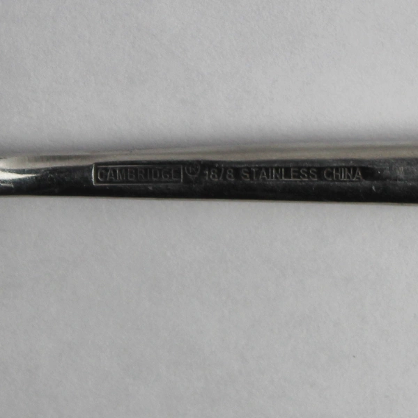 Lot of 3 Cambridge Flatware Contempra Stainless 1 Soup Spoon & 2 Teaspoons