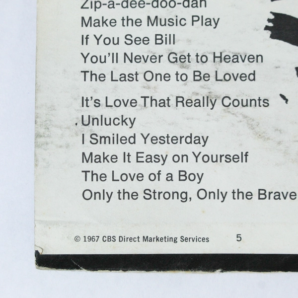 Dionne Warwick "Dionne" 2 LP Vinyl Record Scepter 1967 Pre-Owned Classic