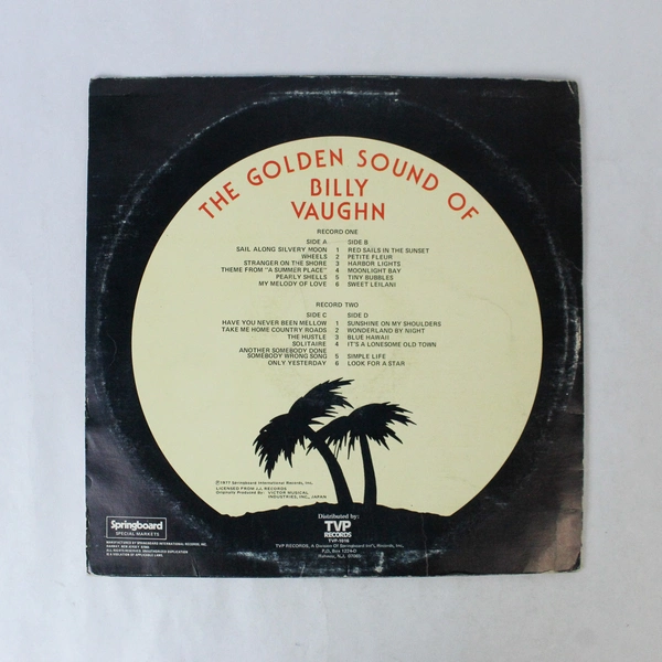 Silver Moon Golden Hits Billy Vaughn Vinyl LP TVP-1016 Pre-Owned As-Is