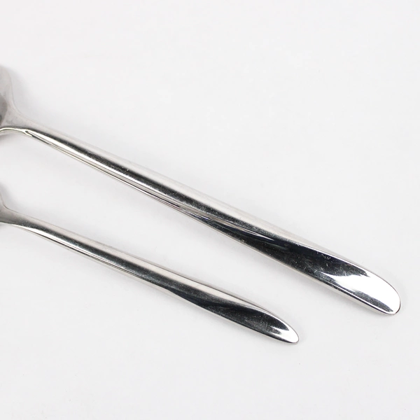 Lot of 4 Cambridge Flatware Contempra Stainless 3 Salad Forks & 1 Serving Fork