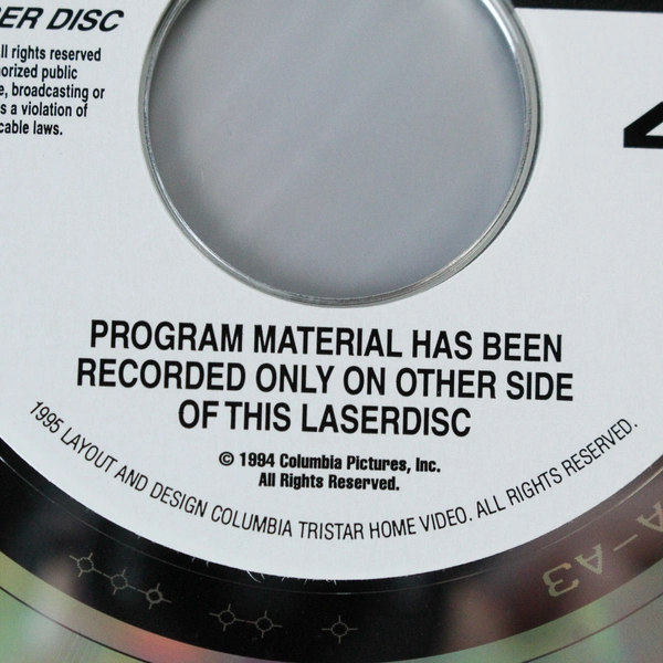 The Natural Movie Laserdisc 1994 Tri-Star Pictures Glenn Close Robert Redford