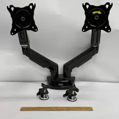 HUANUO Double Arm Monitor Computer PC Screen Display Mount