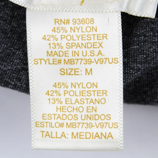 Matty M Women's Gray Leggings Size Medium