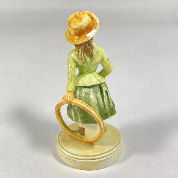 Vintage 1953 Sebastian Miniature Figurine "Games In The Springtime" #6232