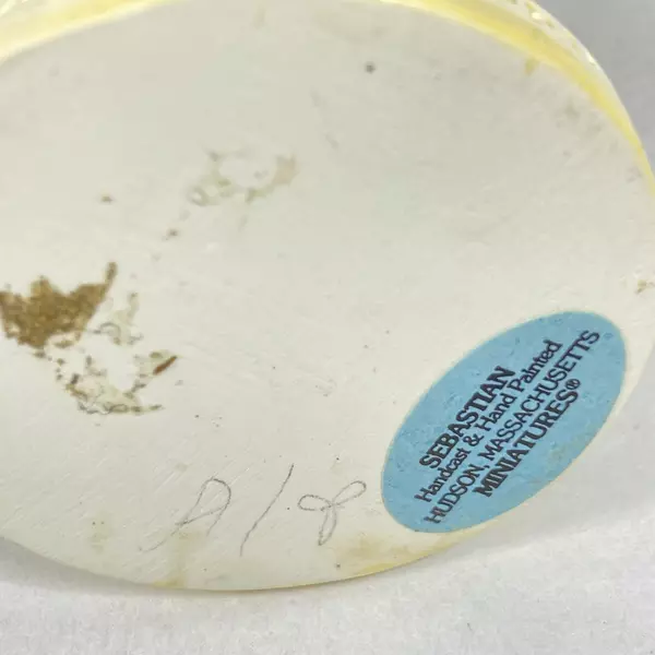 Vintage 1953 Sebastian Miniature Figurine "Games In The Springtime" #6232