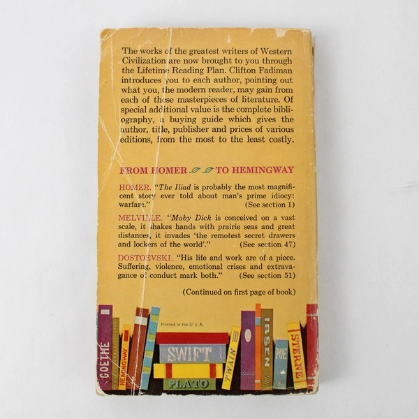 The Lifetime Reading Plan by Clifton Fadiman (1960, Paperback)