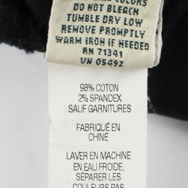 L.L. Bean Classic Fit Solid Black Bermuda Shorts Women's Size 12