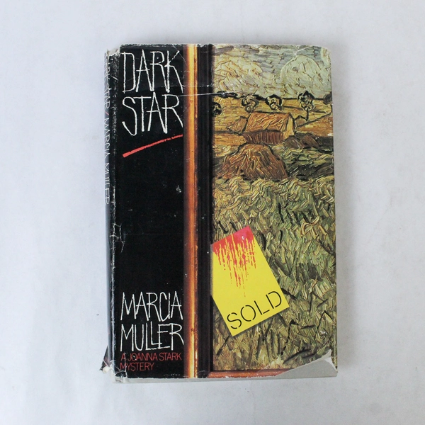 Vintage Dark Star by Marcia Muller 1989 1st Ed Joanna Stark Mystery HC DJ
