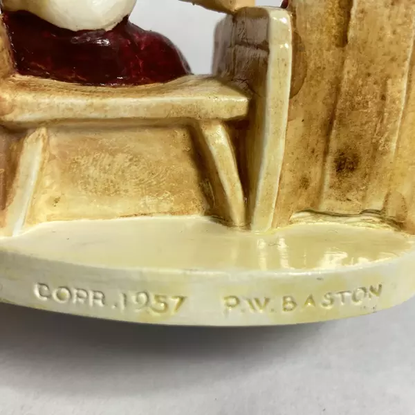 Vintage 1957 Sebastian Miniature Colonial Glass Blower Figurine #6216 Boxed