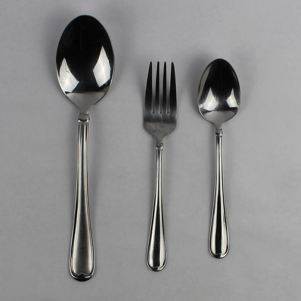 Lot of 3 Cambridge Flatware Emily Stainless Soup Spoon Teaspoon Salad Fork