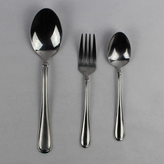 Lot of 3 Cambridge Flatware Emily Stainless Soup Spoon Teaspoon Salad Fork