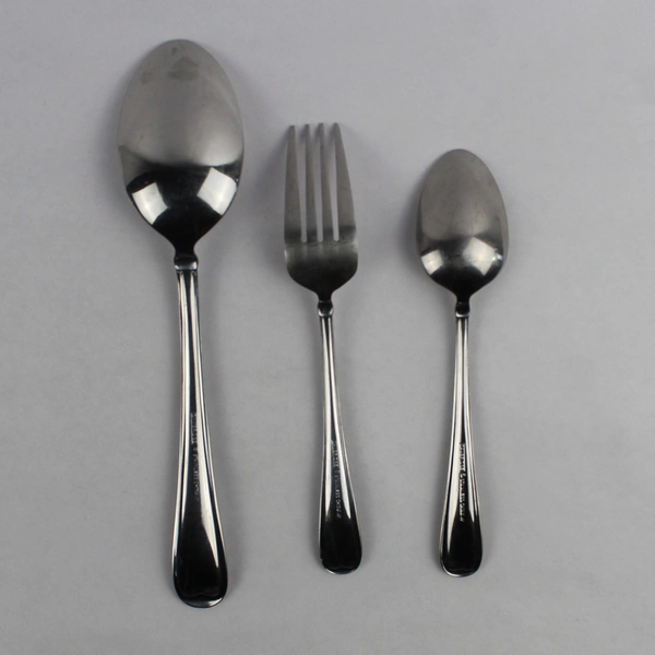 Lot of 3 Cambridge Flatware Emily Stainless Soup Spoon Teaspoon Salad Fork
