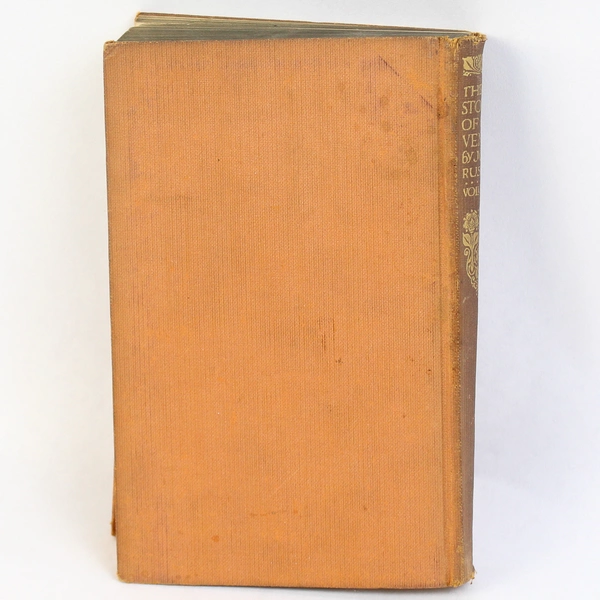 Antique Book The Stones of Venice by John Ruskin Volume 2 1925 Hardcover Book