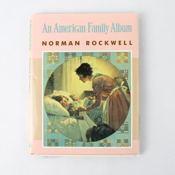 American Family Album by Ariel Books (1993, Hardcover) & Matching Postcard