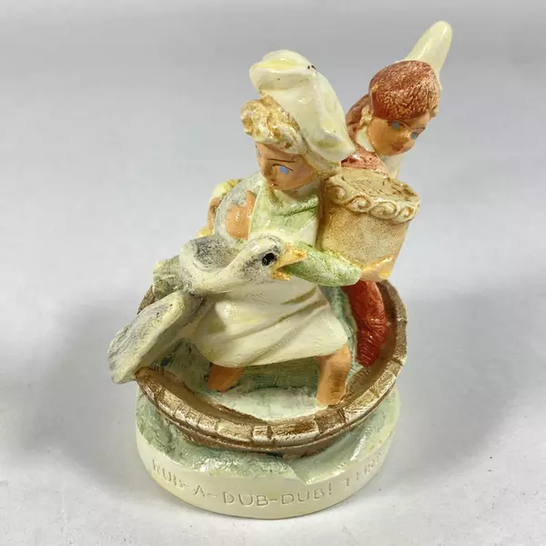 1976 Sebastian Miniatures Rub-A-Dub-Dub Figurine with Box #6404