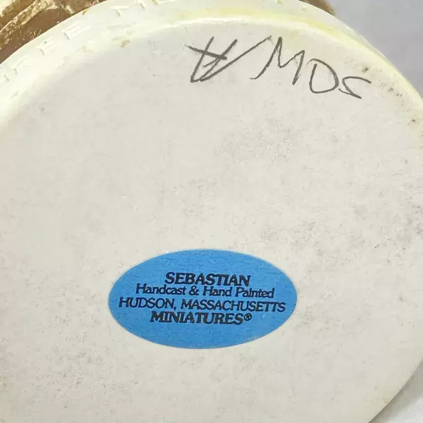 1976 Sebastian Miniatures Rub-A-Dub-Dub Figurine with Box #6404