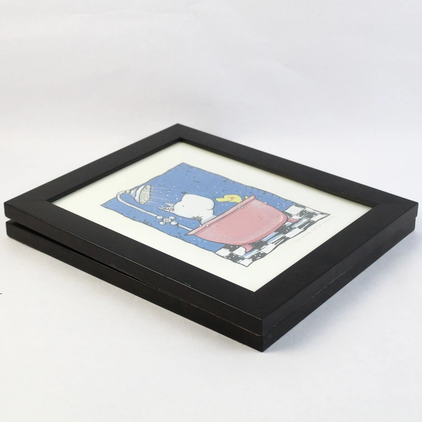 Lot of 2 Framed Prints by Caroline Jayne Church Bathroom Animal Illustrations