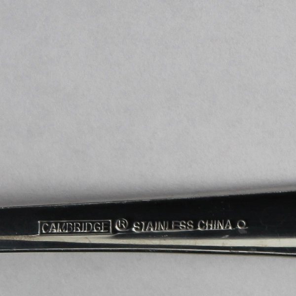 Lot of 4 Cambridge Flatware Dambury Mirror Stainless Regular Forks