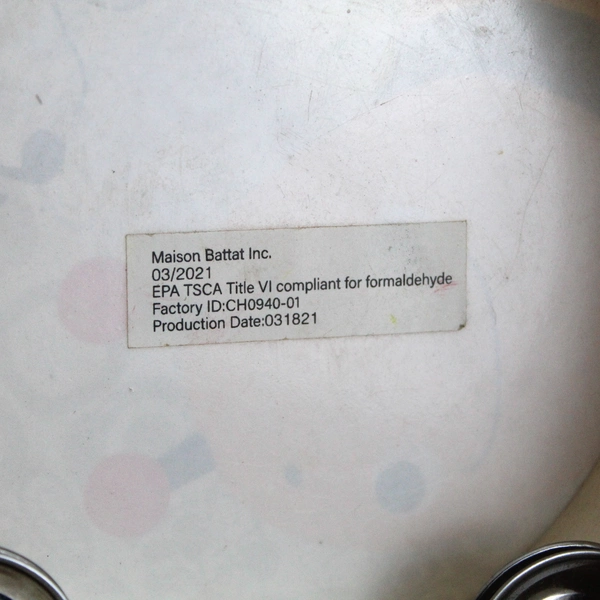 Maison Battat Bee-Themed Wooden Tambourine Music Toy