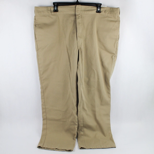 Dickies 847 Original Fit Khaki Pants Men's Size 42x28 Flawed