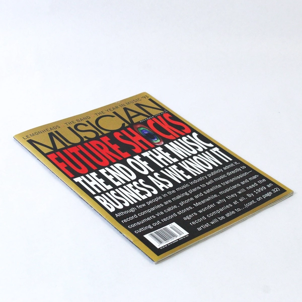 Musician Magazine December 1993 Future Shocks