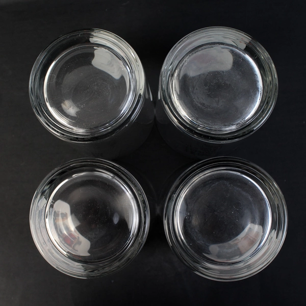 Set of 4 Vintage Norman Rockwell Saturday Evening Post Covers Drink Glasses 