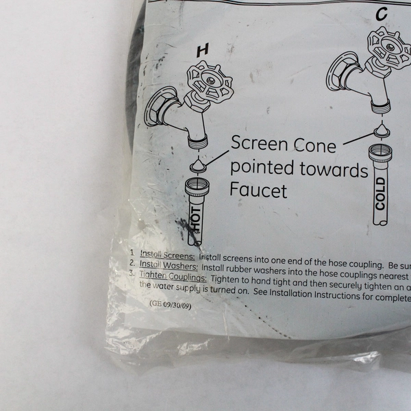 GE 31-16602 Washer Inlet Rubber Hose Kit