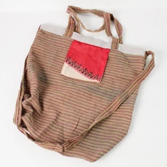 Sari Sak Multicolor Crossbody Shoulder Bag Tote