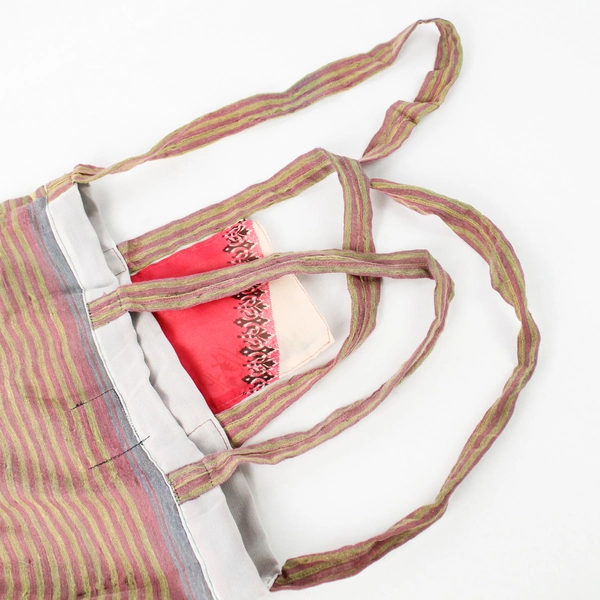 Sari Sak Multicolor Crossbody Shoulder Bag Tote