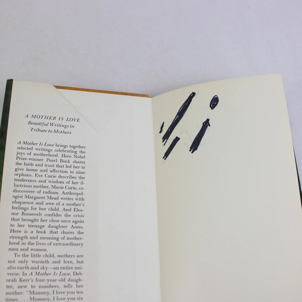 Vintage Hallmark Book A Mother is Love Selected Stories 1970 Hardcover DJ