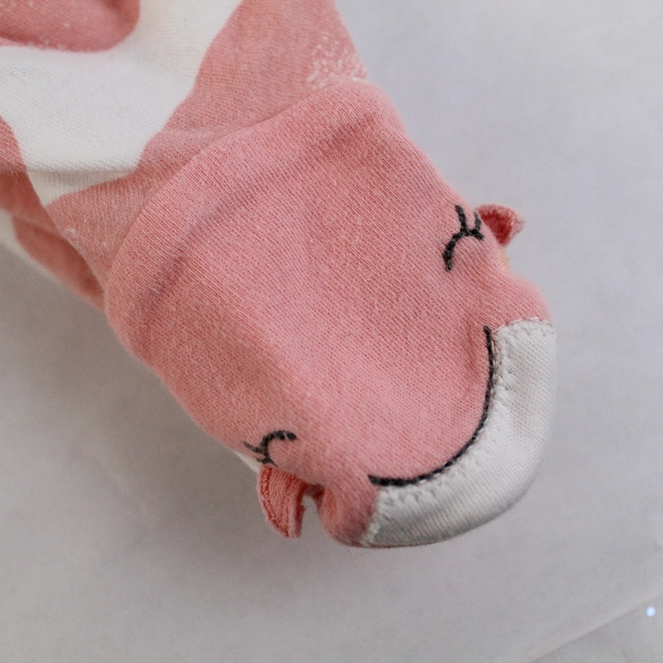  Child Of Mine Carters Baby Girl Footed Sleeper 3-6M Whales Snaps