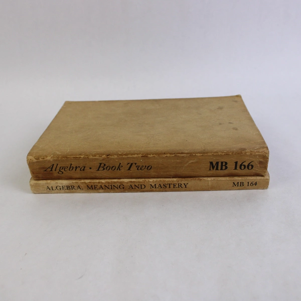 Vintage Lot of 2 Education Manuals For the US Armed Forces Institute MB164 MB166