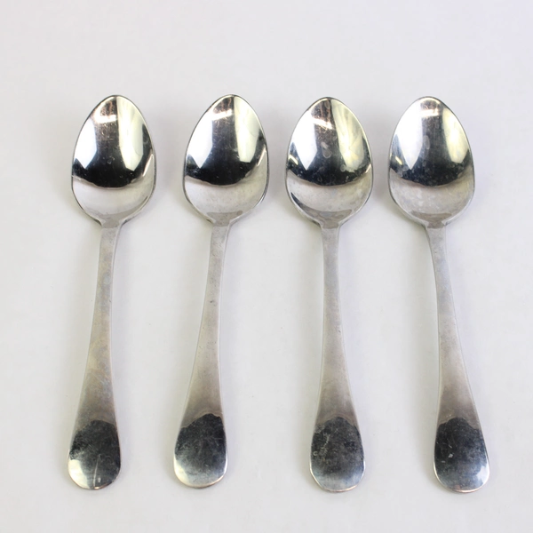 Lot of 4 Cambridge Flatware Eloquence (Stainless) Soup Spoons