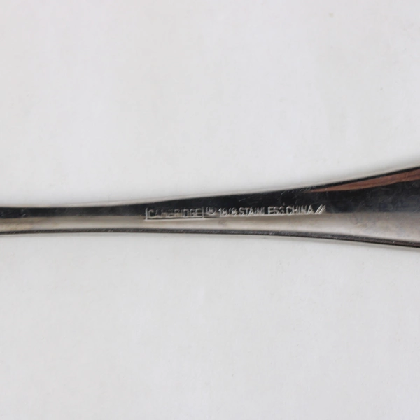 Lot of 4 Cambridge Flatware Eloquence (Stainless) Soup Spoons