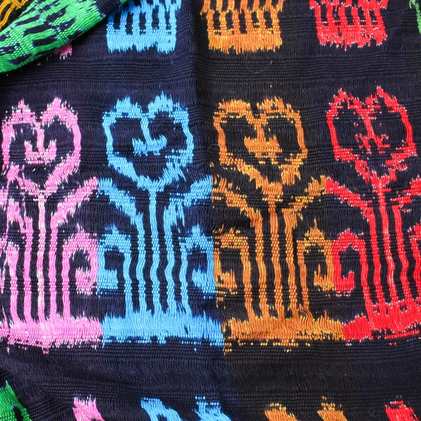 Vibrant Multicolor Design Knit Scarf With Fringe Fashion Accessory