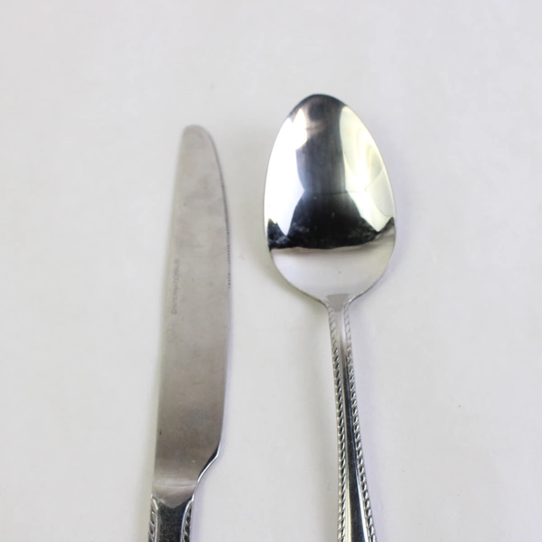 Lot of 5 International Silver Flatware Adventure (Stainless) 3 Spoons & 2 Knives