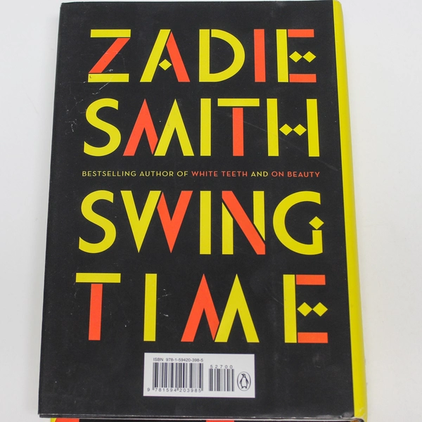 Zadie Smith Swing Time Hardcover Book 2016 Penguin Press Good Condition