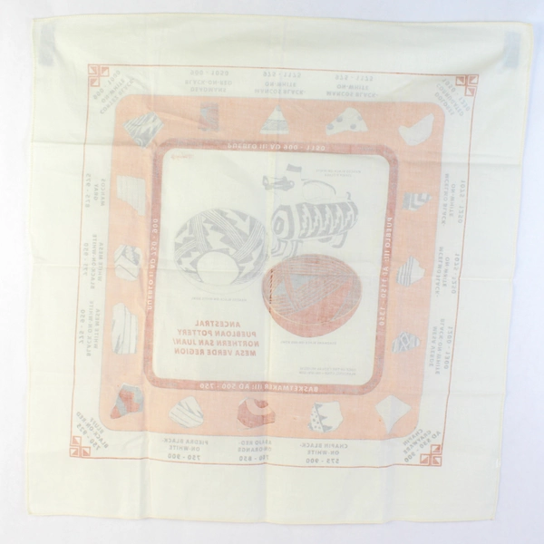 2015 Edge Of The Cedars State Park Museum Souvenir Bandana Scarf 21" x 21"