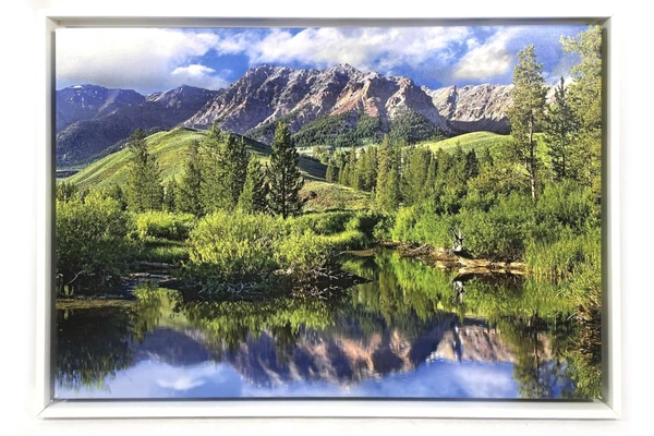 Tim Fitzharris Framed iCanvas Photo Print Easely Peak Sawtooth National Forest 