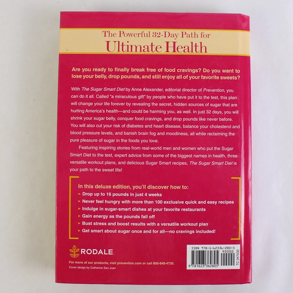 The Sugar Smart Diet Deluxe Edition by Anne Alexander 2013 Hardcover
